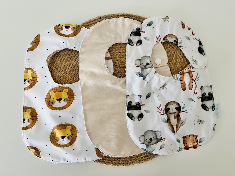 Pack de 3 babetes (impermeável)