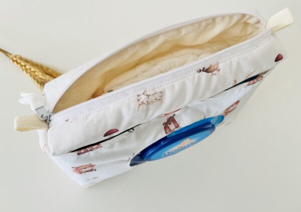 Bolsa fraldas/toalhitas (versão com fecho) - Image 2